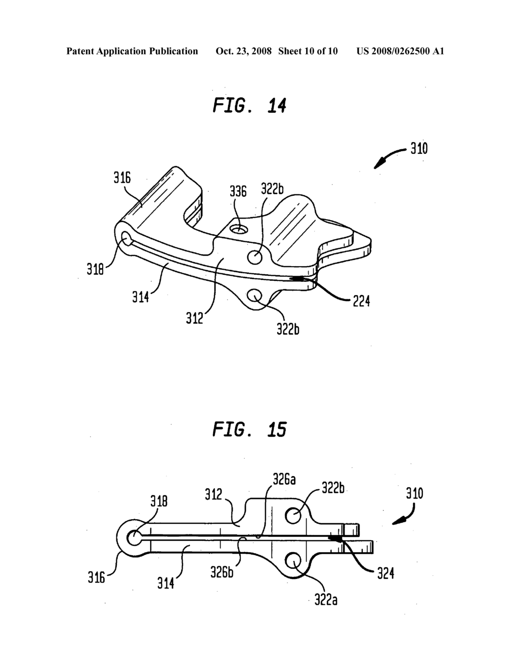 Cutting guide with internal distraction - diagram, schematic, and image 11