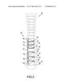 CONNECTOR FOR ATTACHING AN ALIGNMENT ROD TO A BONE STRUCTURE diagram and image