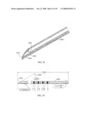 Percutaneous delivery of facet screws using depth control indicator diagram and image