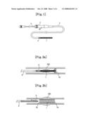 Stent inserting device diagram and image