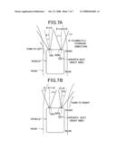 Apparatus for controlling lighting angle of headlights of vehicle diagram and image