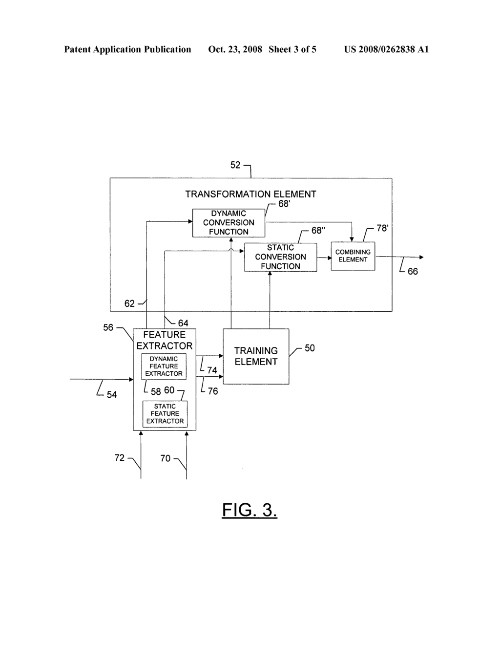 Method, apparatus and computer program product for providing voice conversion using temporal dynamic features - diagram, schematic, and image 04