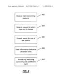 Voting on claims pertaining to a resource diagram and image