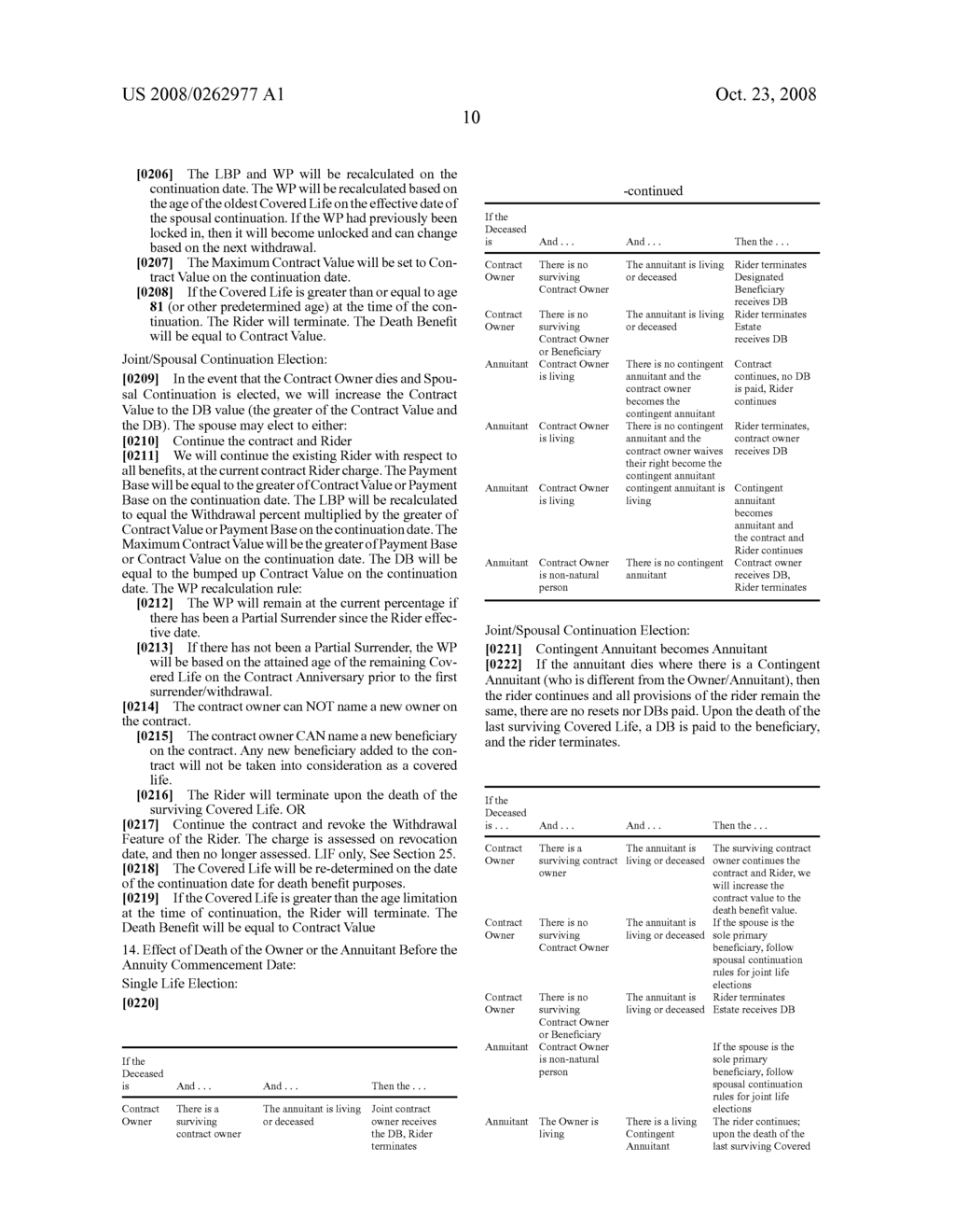 Method and system for providing minimum contract values in an annuity with lifetime benefit payments - diagram, schematic, and image 12