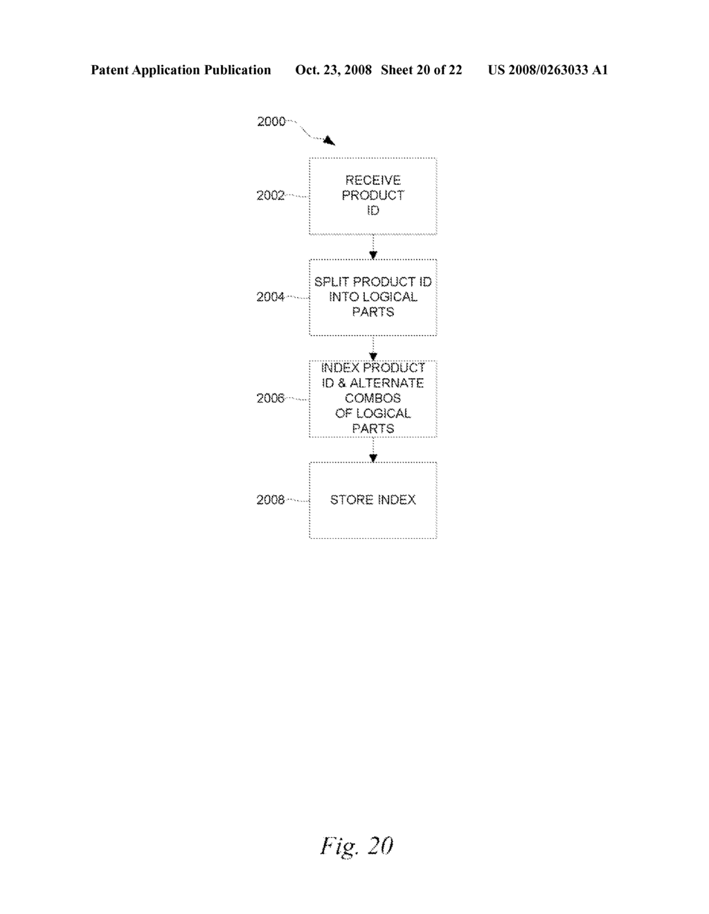 INDEXING AND SEARCHING PRODUCT IDENTIFIERS - diagram, schematic, and image 21