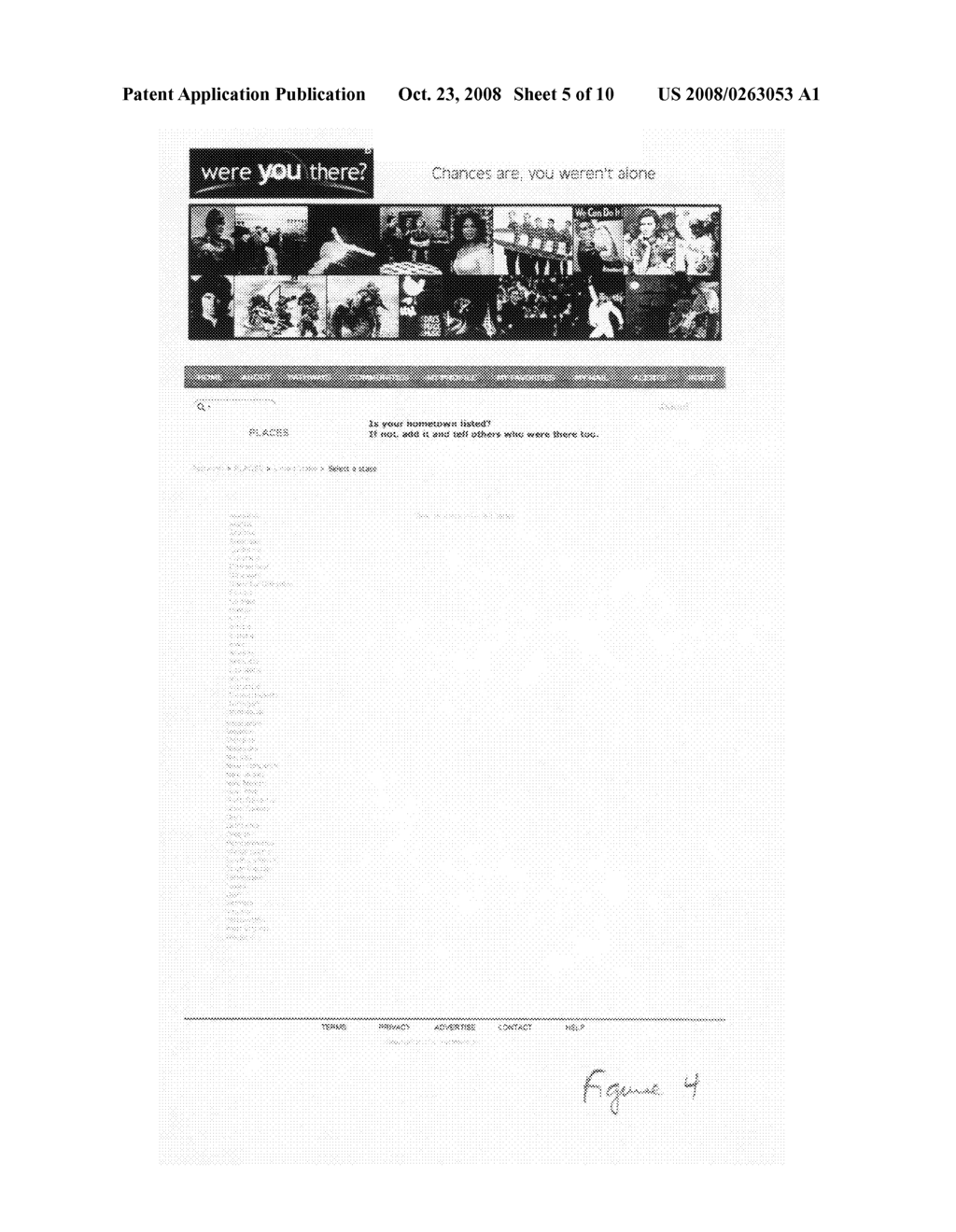 System and method for creating online social-networks and historical archives based on shared life experiences - diagram, schematic, and image 06