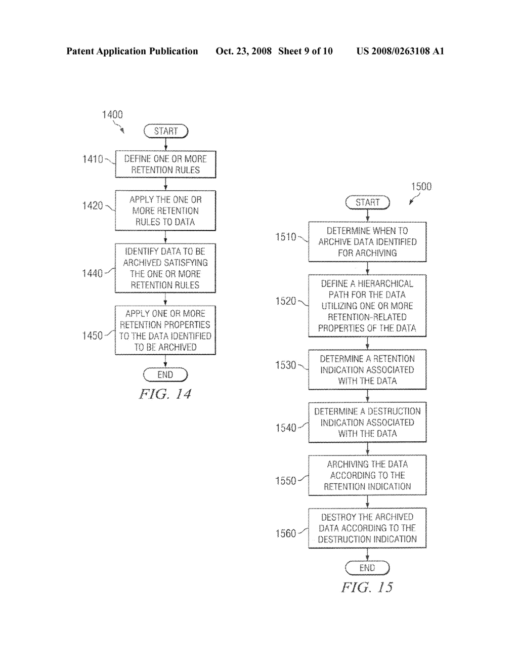 System, Method, and software for managing information retention using uniform retention rules - diagram, schematic, and image 10