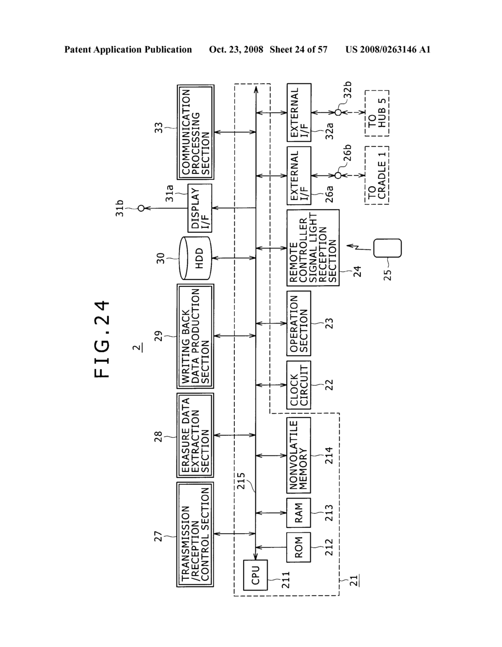 DATA COMMUNICATION SYSTEM, CRADLE APPARATUS, SERVER APPARATUS, DATA COMMUNICATION METHOD AND DATA COMMUNICATION PROGRAM - diagram, schematic, and image 25