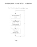 SYSTEM AND STRUCTURE FOR SYNCHRONIZED THREAD PRIORITY SELECTION IN A DEEPLY PIPELINED MULTITHREADED MICROPROCESSOR diagram and image