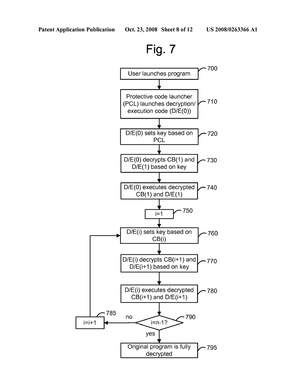 SELF-VERIFYING SOFTWARE TO PREVENT REVERSE ENGINEERING AND PIRACY - diagram, schematic, and image 09