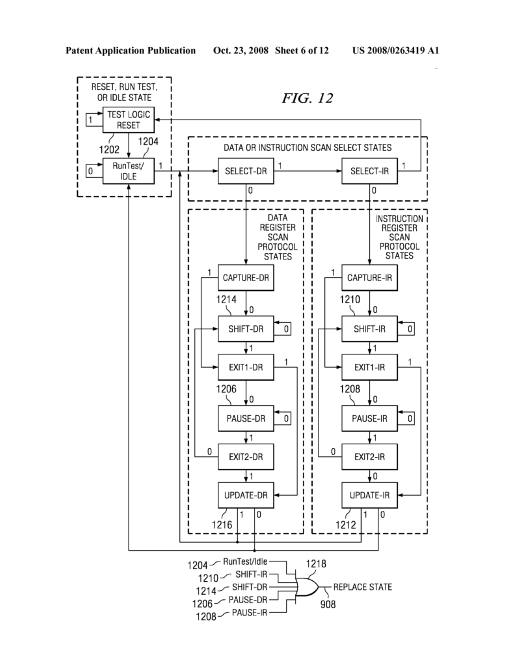 REMOVABLE AND REPLACEABLE TAP DOMAIN SELECTION CIRCUITRY - diagram, schematic, and image 07