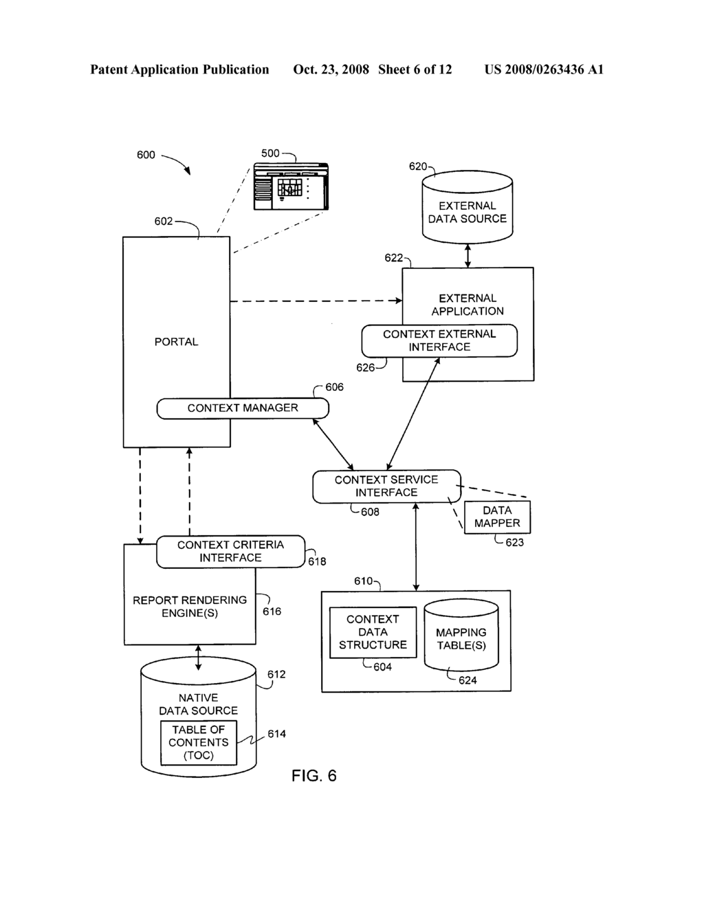 METHODS AND APPARATUS TO REACH THROUGH TO BUSINESS LOGIC SERVICES - diagram, schematic, and image 07