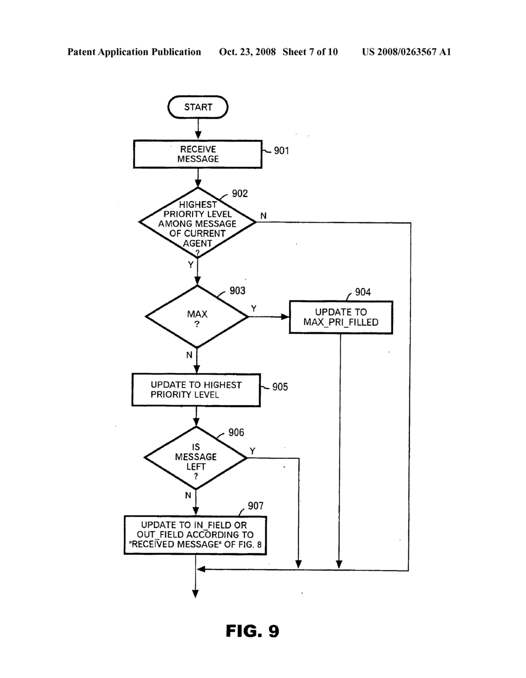 PROCESSING MESSAGES OF AGENTS - diagram, schematic, and image 08