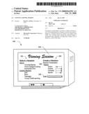 Content viewing session diagram and image