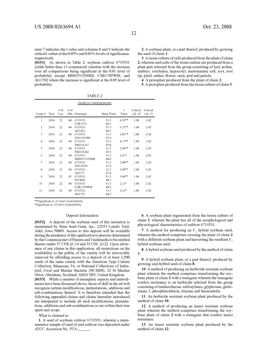 Soybean cultivar 6719331 - diagram, schematic, and image 13