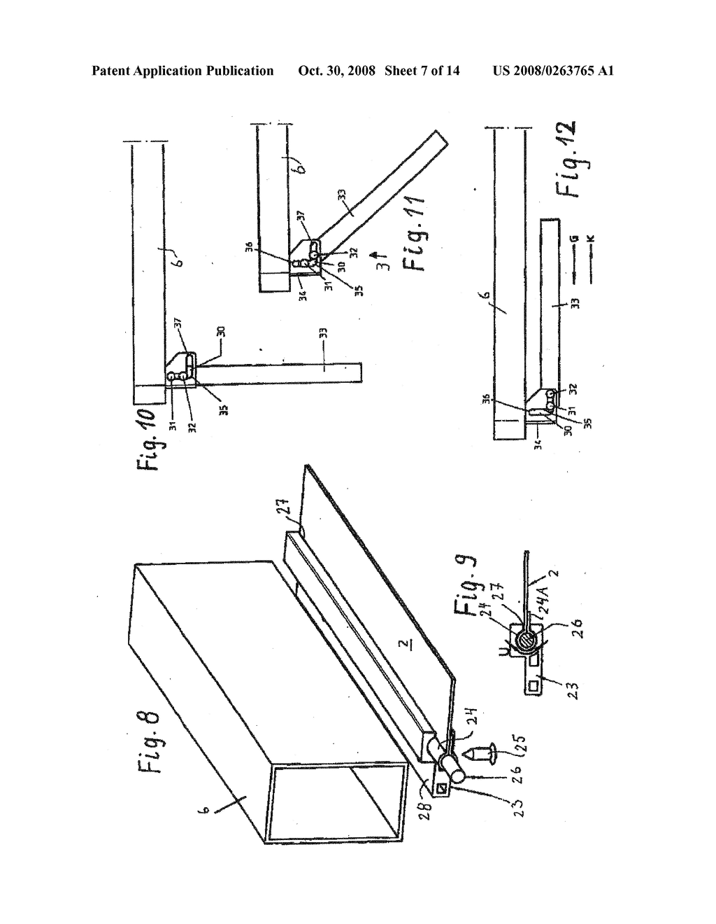 Folding Bed with Scissors-Type Lifting Arrangement - diagram, schematic, and image 08