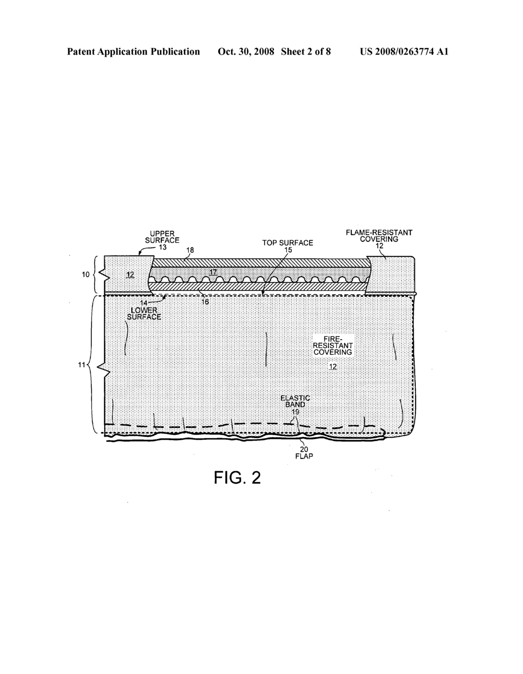 Flame-resistant mattress rejuvenator - diagram, schematic, and image 03