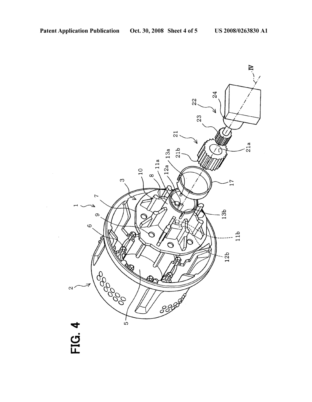 Operating knob - diagram, schematic, and image 05