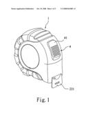 TAPE CAPABLE OF AUTOMATICALLY ARRESTING diagram and image