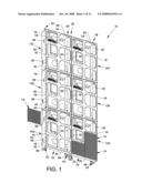 Transportable electronic sign display system diagram and image