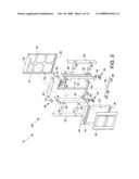 Transportable electronic sign display system diagram and image