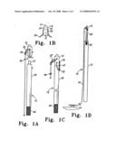 Swivel point fish gig diagram and image