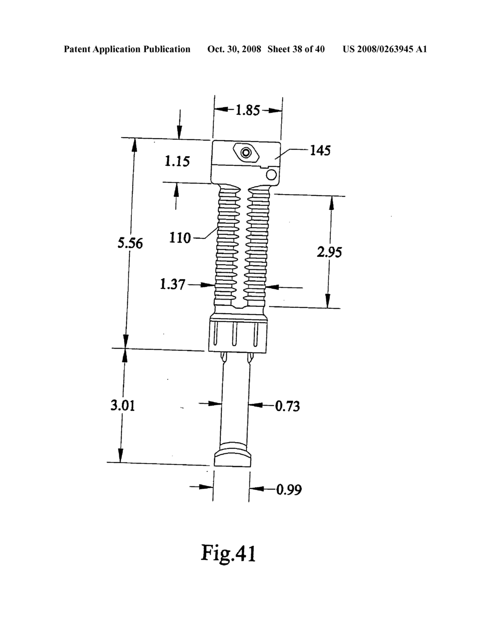 Vertical fore grip with bipod - diagram, schematic, and image 39