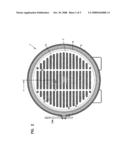 Filter element having sealing members and methods diagram and image