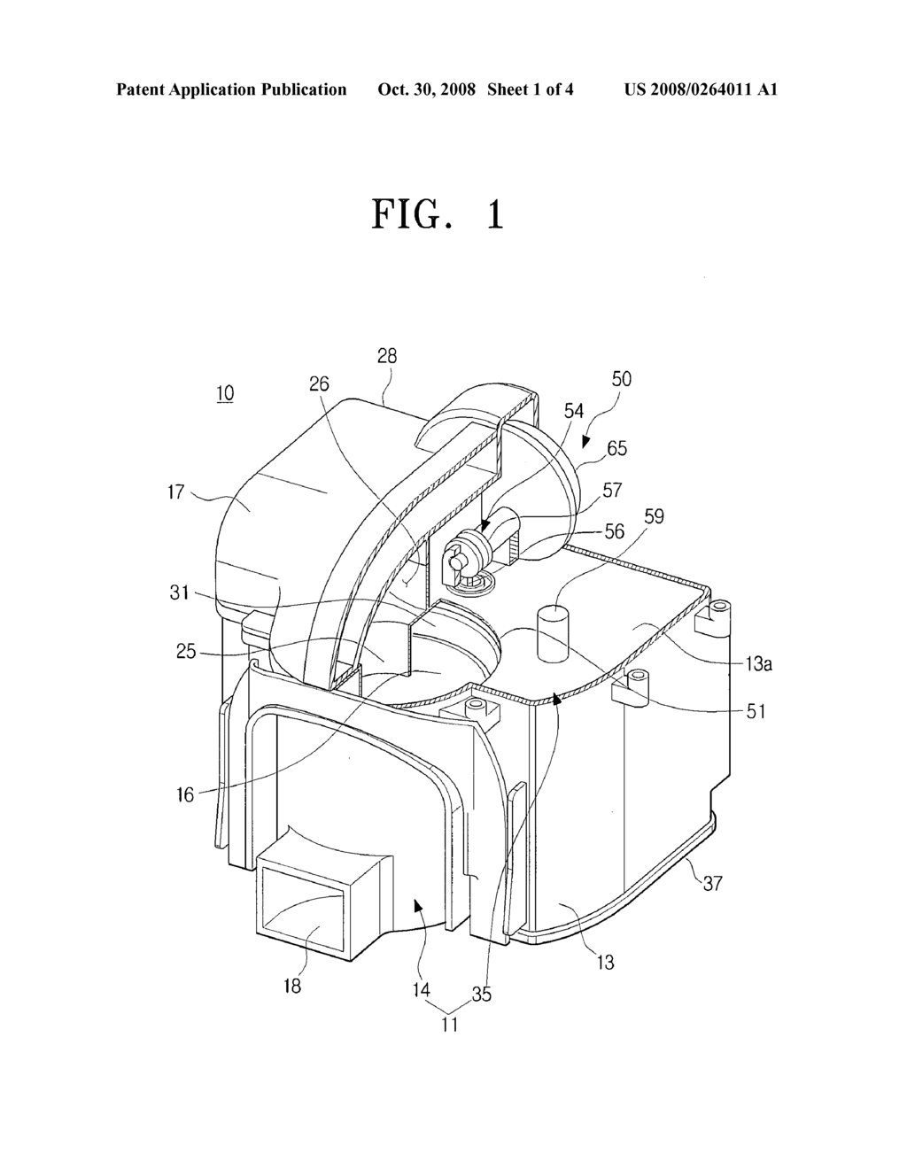 Dust compressing apparatus of vacuum cleaner - diagram, schematic, and image 02