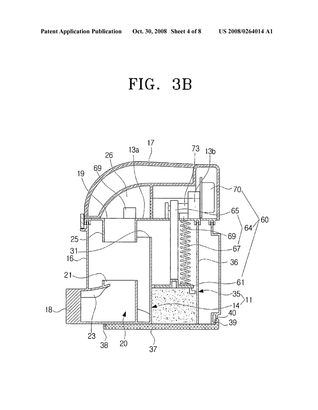 Dust compressing apparatus of vacuum cleaner - diagram, schematic, and image 05