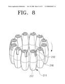 Multi cyclone dust-separating apparatus of vacuum cleaner diagram and image