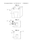 SENSOR SYSTEM FOR A REFRIGERATOR DISPENSER diagram and image