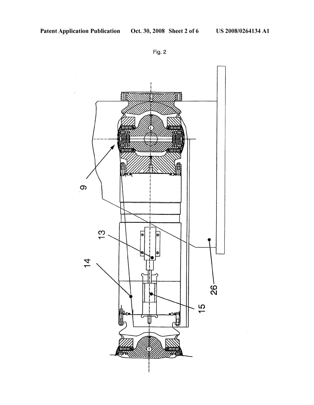 Roll Stand Provided with a Displacement Device - diagram, schematic, and image 03