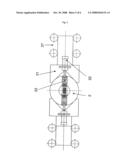 Roll Stand Provided with a Displacement Device diagram and image