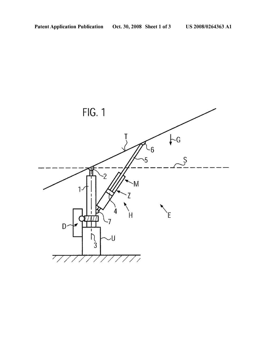 Electrohydraulic Solar Panel Carrier Adjusting Device - diagram, schematic, and image 02