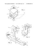 HUMIDITY REDUCING EXHAUST DUCT FOR DISHWASHER diagram and image