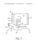 HUMIDITY REDUCING EXHAUST DUCT FOR DISHWASHER diagram and image