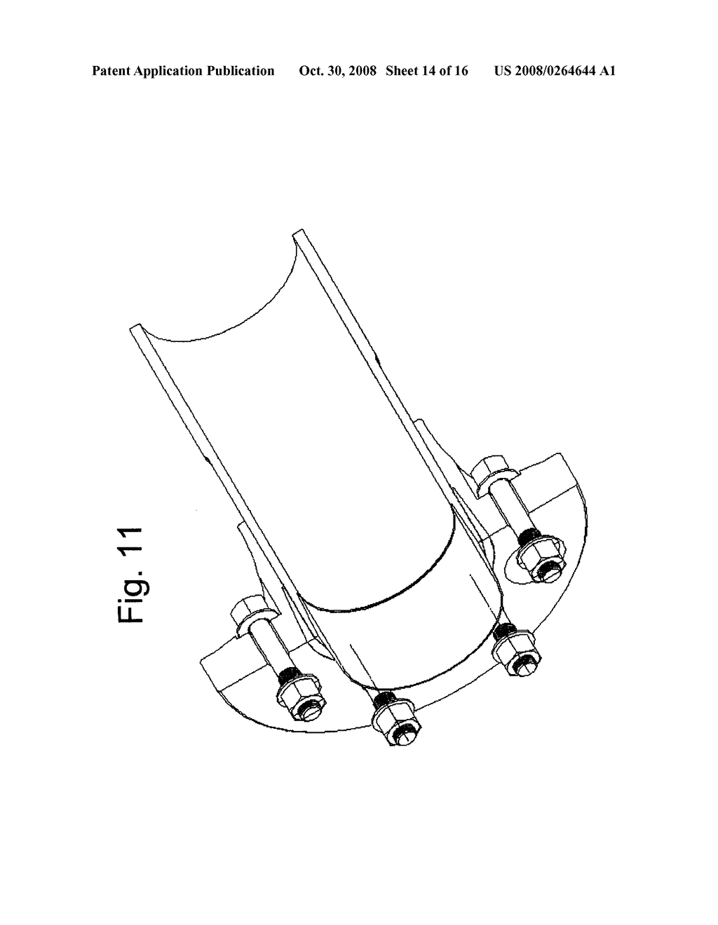 METHOD AND APPARATUS FOR CONNECTING DRILLING RISER STRINGS AND COMPOSITIONS THEREOF - diagram, schematic, and image 15