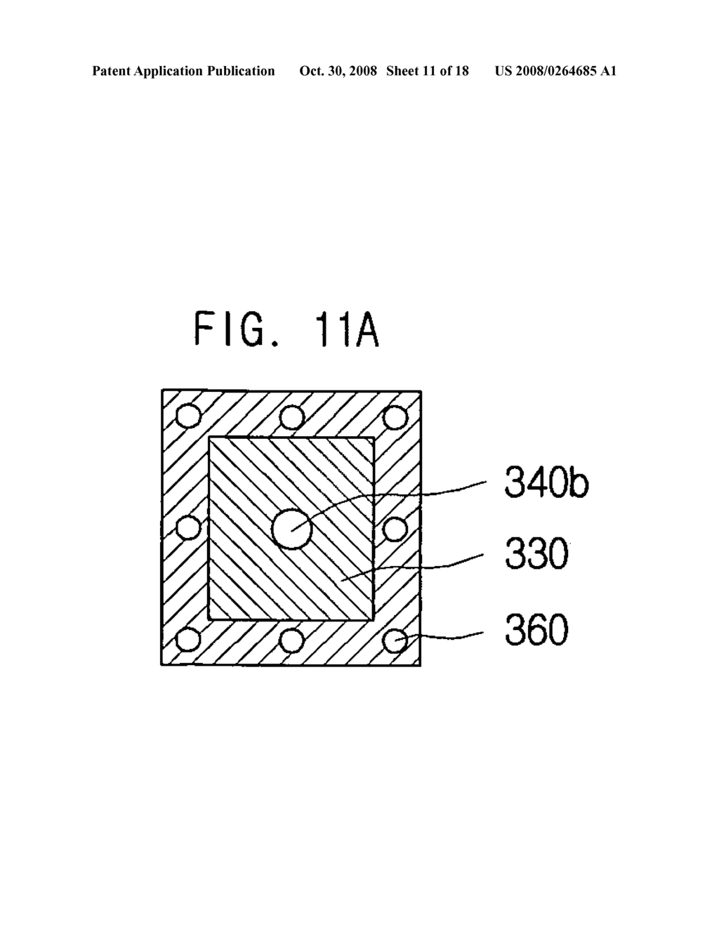 Electromagnetic bandgap structure and printed circuit board - diagram, schematic, and image 12