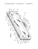 WEAPONRY CONTAINER HAVING A RIGID OUTER SURFACE diagram and image