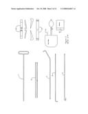 Utility case for vehicle unlocking tools diagram and image