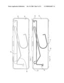 Utility case for vehicle unlocking tools diagram and image