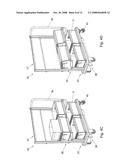 Sorting Center and Method for Sorting and Combining Mail and a Sorting Cabinet and Buffer Assembly for Use Therein diagram and image