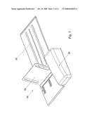 Sorting Center and Method for Sorting and Combining Mail and a Sorting Cabinet and Buffer Assembly for Use Therein diagram and image