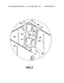 CONTAINER HAVING SLIDING CORNER SUPPORT diagram and image