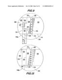 CONTAINER HAVING SLIDING CORNER SUPPORT diagram and image