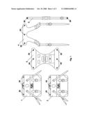 Modular article carrying system diagram and image