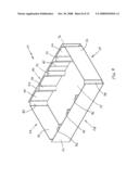 Multifunctional container with reinforcing structural columns diagram and image