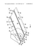 Track Part and Fastening Element for Toy Car Racing Track diagram and image