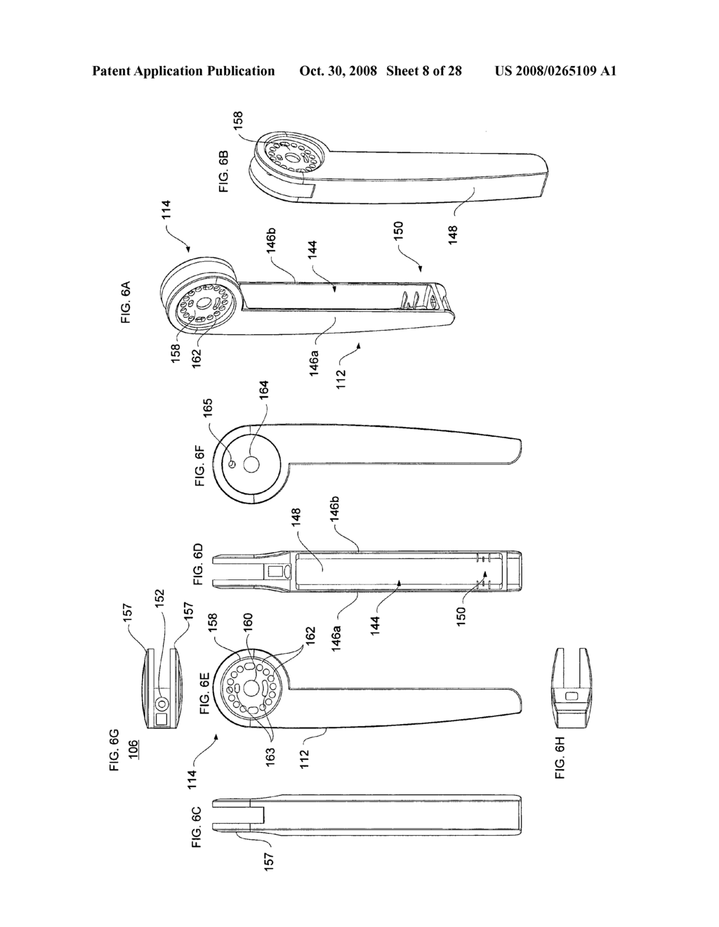 Folding support stand for portable electronic devices - diagram, schematic, and image 09